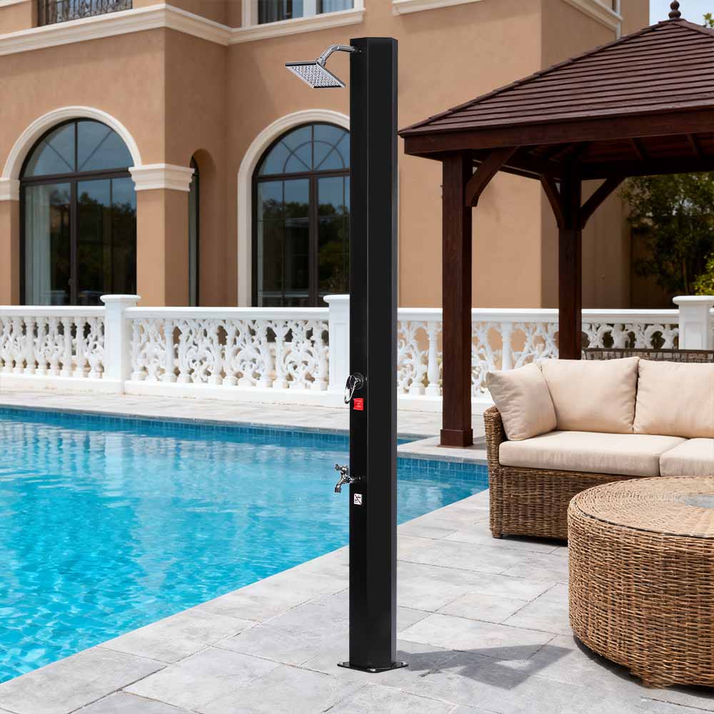 LY35L05-SS Convenient Anti-Water Accumulation Solar Shower