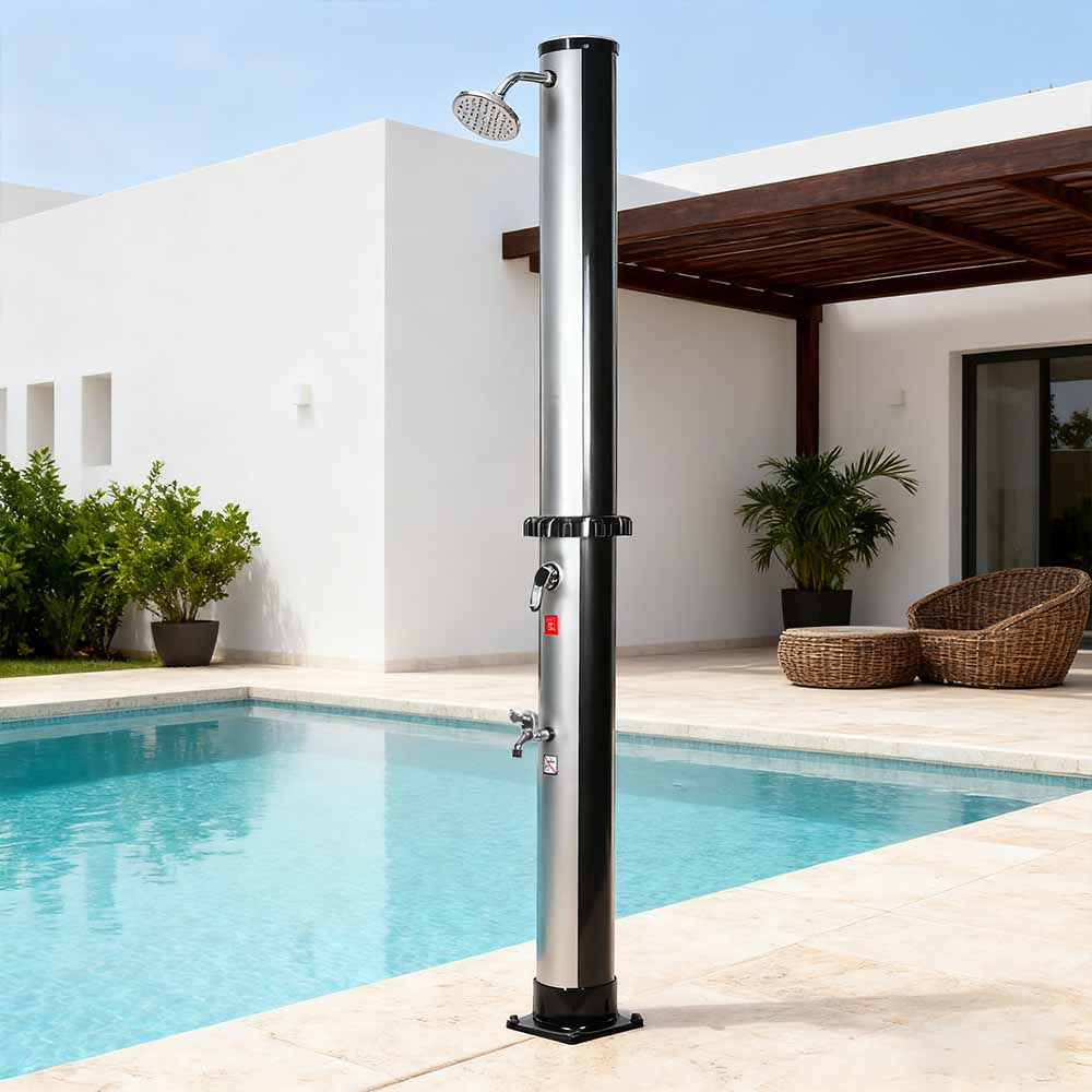 LY35L02-CR Adjustable And Water-Proof Solar Shower