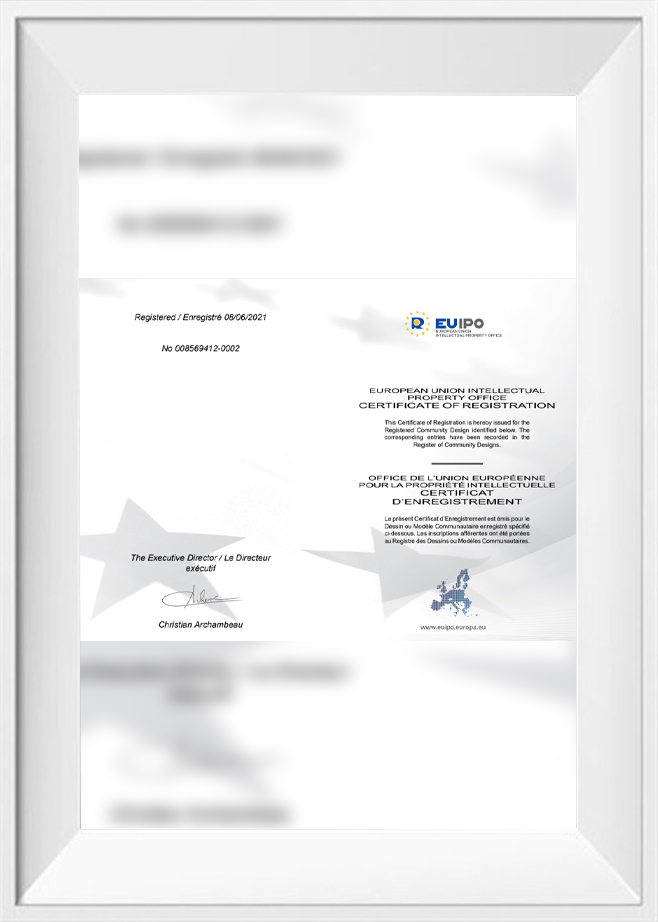 EU Design Certificate